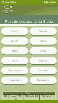 Diccionario Bíblico en Español android App screenshot 3