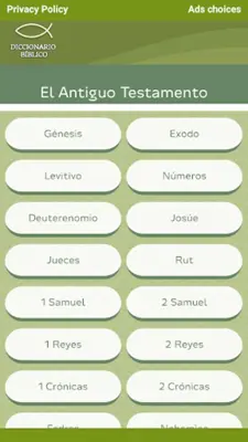 Diccionario Bíblico en Español android App screenshot 4