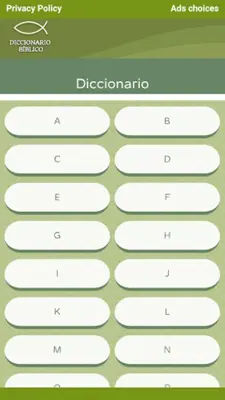 Diccionario Bíblico en Español android App screenshot 5