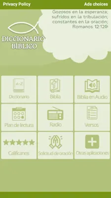 Diccionario Bíblico en Español android App screenshot 6